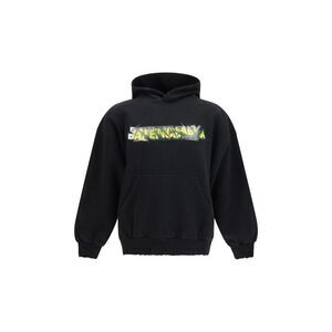 Balenciaga Black Cotton Men's Sweatshirt
